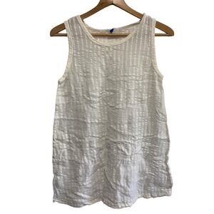 Fairy Boho Peasant Hippie Womens Sheer Pixie Tank Top Coverup Tunic Medium